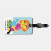 セサミストリート |ジュ読リアの本 ラゲッジタグ (裏面横)