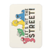 セサミストリート | ストリートを楽しもう！ マグネット (縦)