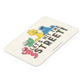 セサミストリート | ストリートを楽しもう！ マグネット (左側)