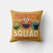 セサミストリート – セサミスクワッド クッション (裏面)