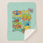 セサミストリート |セサミストリートタイプPals シェルパブランケット (正面)