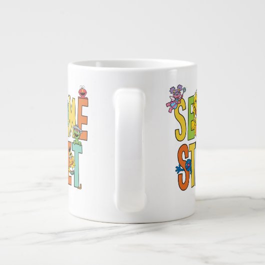 セサミストリート |セサミストリートタイプPals ジャンボコーヒーマグカップ (裏面)