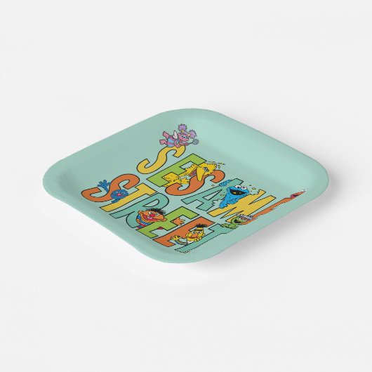 セサミストリート |セサミストリートタイプPals ペーパープレート (傾斜あり)