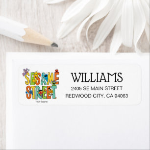 セサミストリート  セサミストリートタイプPals ラベル