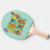 セサミストリート |セサミストリートタイプPals 卓球ラケット (横)