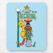 セサミストリート |セサミストリート記号 マウスパッド (正面)