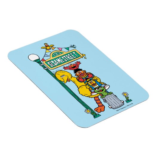 セサミストリート |セサミストリート記号 マグネット (右側)