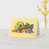 セサミストリート | セサミパ pals ハッピーバースデー カード (黄色い花)