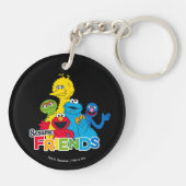 セサミストリート |セサミフレンド キーホルダー (裏面)