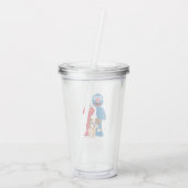 セサミストリート |タンゴウィズグローバー&エルモ アクリルタンブラー (裏面)