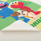 セサミストリート |タンゴウィズグローバー&エルモ シェルパブランケット (3/4)