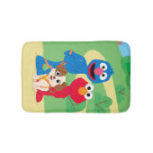 セサミストリート |タンゴウィズグローバー&エルモ バスマット (正面)