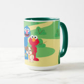 セサミストリート |タンゴウィズグローバー&エルモ マグカップ (正面右)
