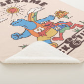 セサミストリート |チームごまトラック&フィールド シェルパブランケット (3/4)