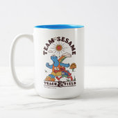 セサミストリート |チームごまトラック&フィールド ツートーンマグカップ (左)