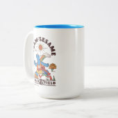 セサミストリート |チームごまトラック&フィールド ツートーンマグカップ (正面左)