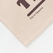 セサミストリート |チームごまトラック&フィールド フリースブランケット (角)