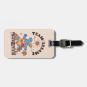 セサミストリート |チームごまトラック&フィールド ラゲッジタグ (正面横)