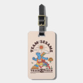 セサミストリート |チームごまトラック&フィールド ラゲッジタグ (正面縦)
