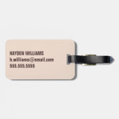 セサミストリート |チームごまトラック&フィールド ラゲッジタグ (裏面横)