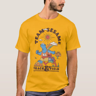 セサミストリート  チームごまトラック&フィールド Tシャツ