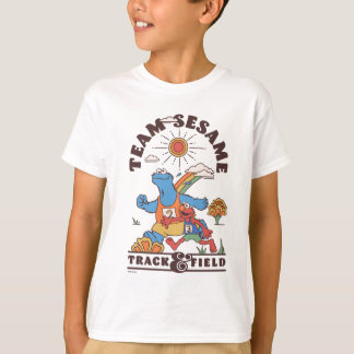 セサミストリート |チームごまトラック&フィールド Tシャツ