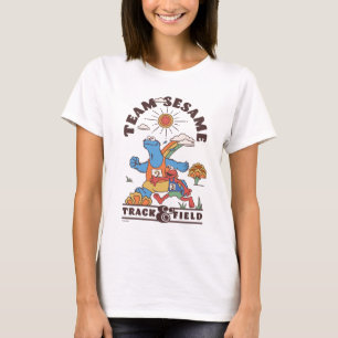 セサミストリート チームごまトラック&フィールド Tシャツ