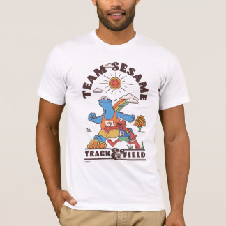 セサミストリート |チームごまトラック&フィールド Tシャツ