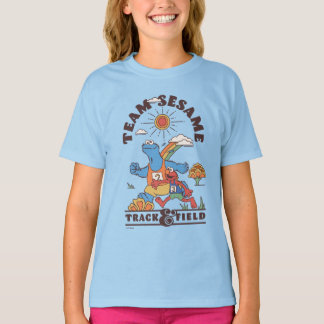 セサミストリート |チームごまトラック&フィールド Tシャツ