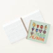 セサミストリート |チームごま1969年より ノートブック (内部)