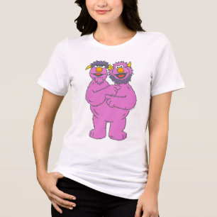 セサミストリート・ツーヘッドモンスター トライブレンドTシャツ