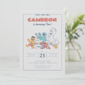 セサミストリート | ツー ザ シー サマー バースデー 招待状 (スタンド正面)