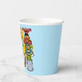 セサミストリート |ハッピーバースデーポール 紙コップ (裏面)