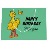 セサミストリート |ハッピーバースデー ラージペーパーバッグ (正面)