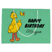 セサミストリート |ハッピーバースデー ラージペーパーバッグ (裏面)