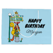 セサミストリート |ハッピーバースデー ラージペーパーバッグ (裏面)