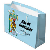 セサミストリート |ハッピーバースデー ラージペーパーバッグ (裏面アングル)