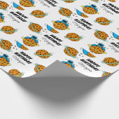 セサミストリート |ハッピーバースデー |名前の追加 ラッピングペーパー (角)