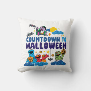 セサミストリート ハロウィーンへのカウントダウン クッション