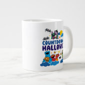 セサミストリート | ハロウィーンへのカウントダウン ジャンボコーヒーマグカップ (正面右)
