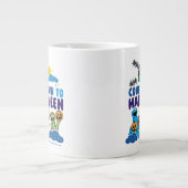 セサミストリート | ハロウィーンへのカウントダウン ジャンボコーヒーマグカップ (正面)