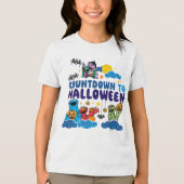 セサミストリート | ハロウィーンへのカウントダウン トライブレンドＴシャツ (正面)