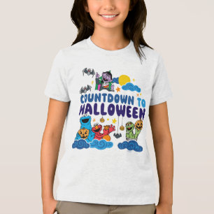 セサミストリート   ハロウィーンへのカウントダウン トライブレンドＴシャツ