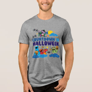 セサミストリート   ハロウィーンへのカウントダウン トライブレンドＴシャツ