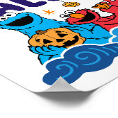 セサミストリート | ハロウィーンへのカウントダウン ポスター (角)