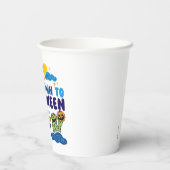 セサミストリート | ハロウィーンへのカウントダウン 紙コップ (裏面)