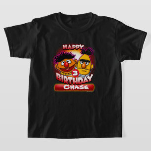 セサミストリート バート&アーニー誕生日 Tシャツ