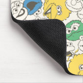 セサミストリート パル | ビッグヘッド ビンテージパターン マウスパッド (コーナー)