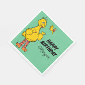 セサミストリート |ビッグバード&リトルバード誕生日 スタンダードランチョンナプキン (角)