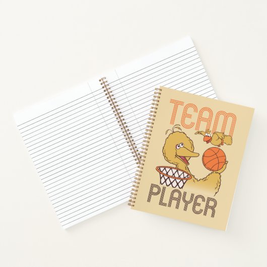 セサミストリート | ビッグバード & リトルバード チームプレーヤー ノートブック (内部)